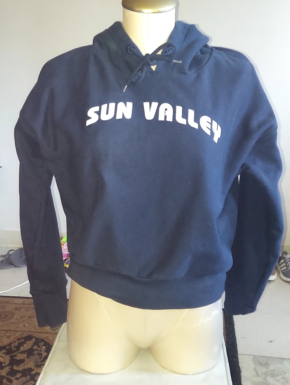 Sun Valley Women's Navy Hoodie Jacket